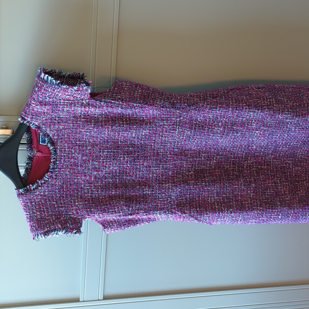 JCrew resume tweed dress
